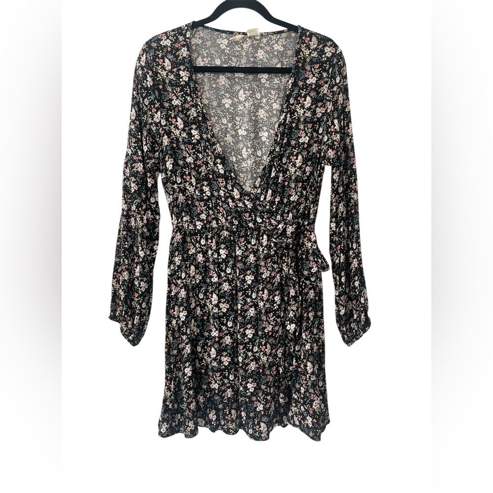 Floral Print Mini Dress